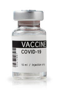 image of vial of COVID-19 vaccine