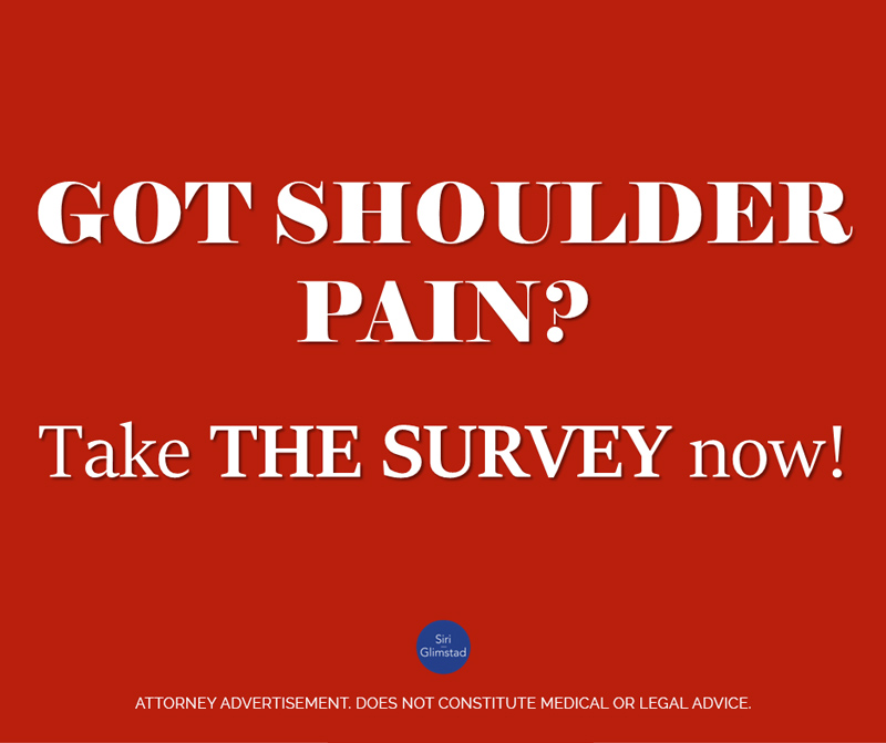 Shoulder injury survey siri glimstad llp