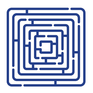 immigration-labyrinth labyrinth icon