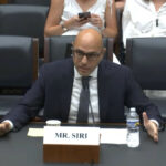image of aaron siri testifying as witness before congress