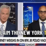 video still of aaron siri on fox news @ night