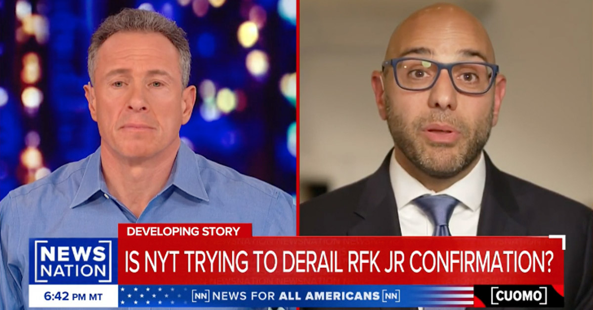 video overlay image from aaron siri appearance on the cuomo show on news nation