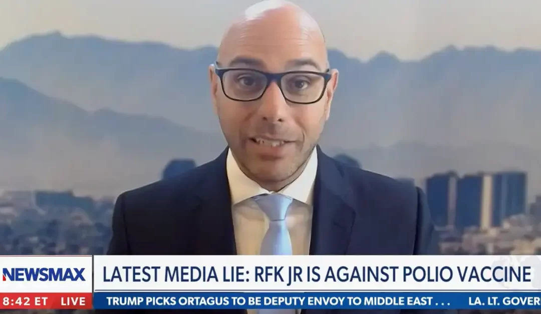 Aaron Siri Discusses the New York Times Lie and Vaccines with Rob Finnerty on Newsmax