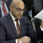 Aaron Siri testifying at U.S. Senate