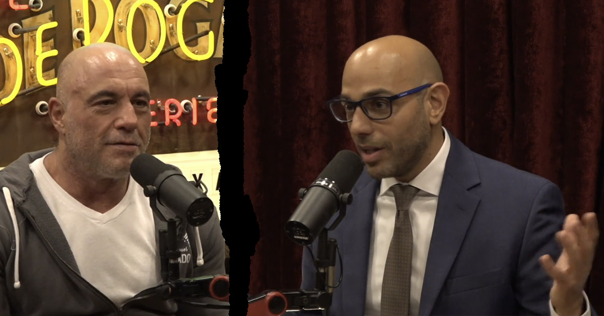 image of aaron siri on the joe rogan experience